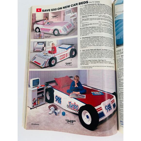 JCPenny Catalog Christmas 1990 Gift Book Remote Control Toys Holiday Fashion Fun - Picture 5 of 10